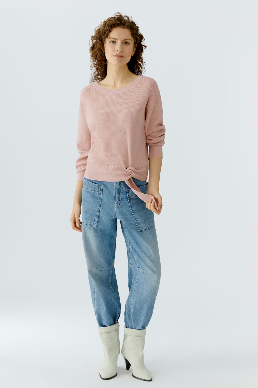 OUI Pullover - dusty rose
