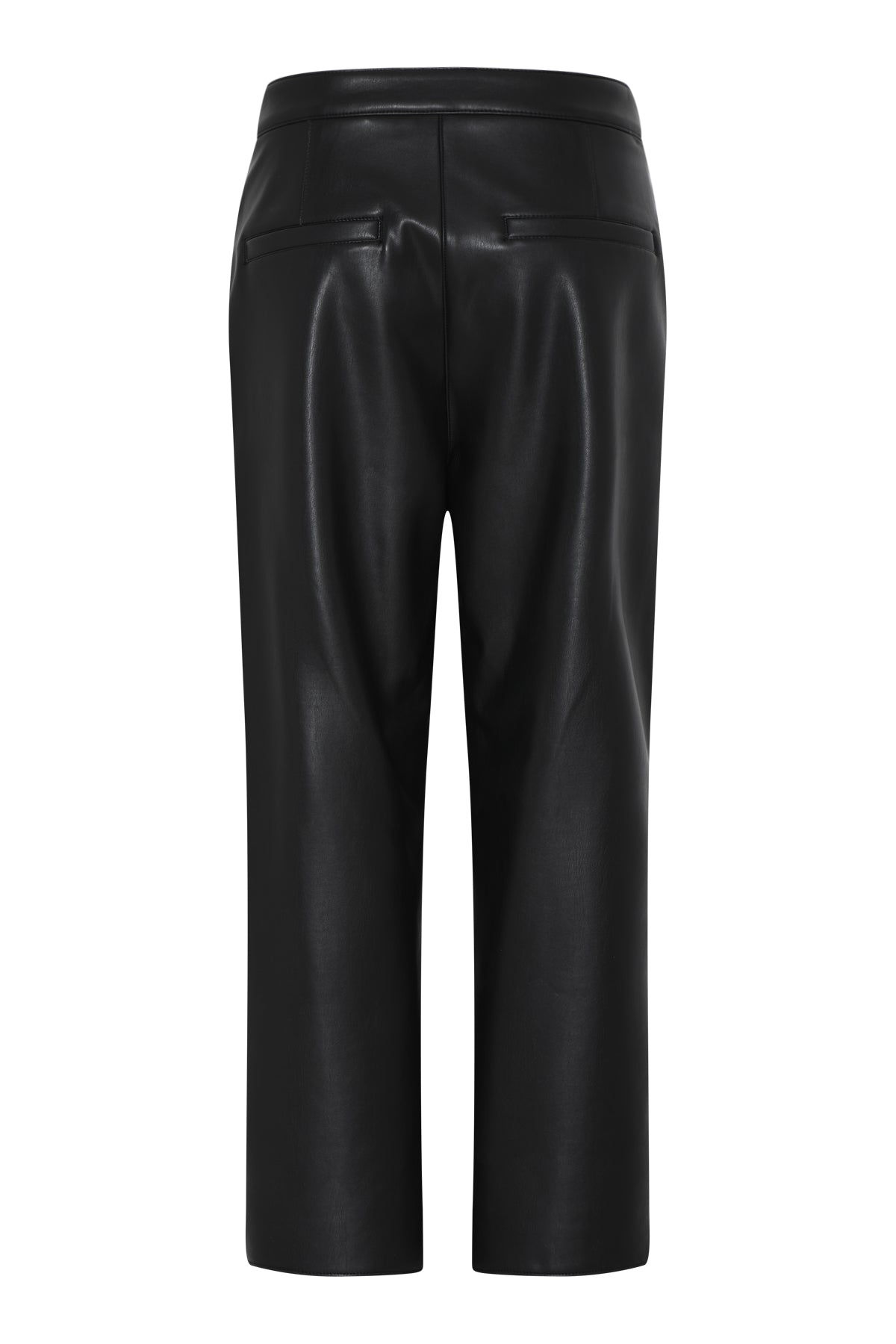 Cloe 65cm Cropped Pleather Trousers