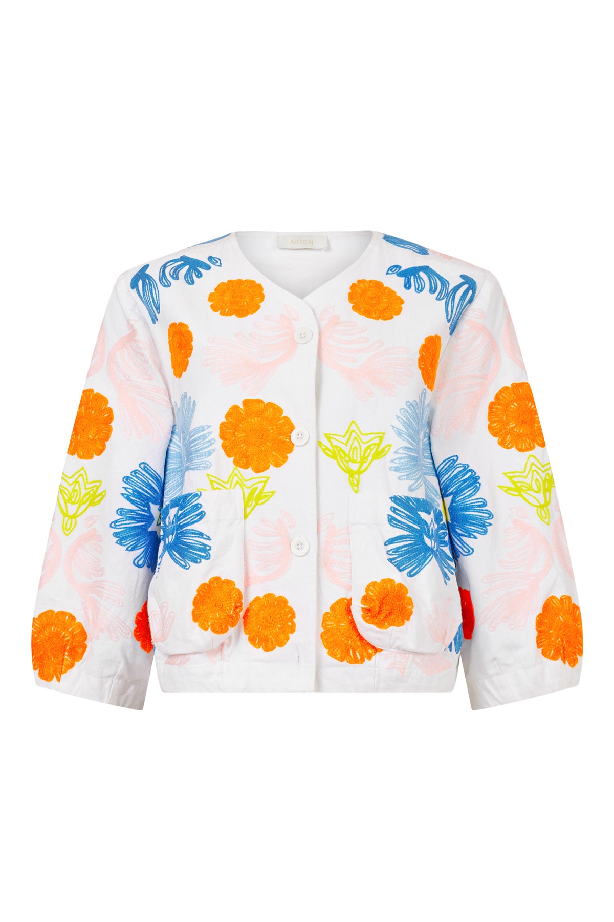 Multicolour Embroidered Jacket