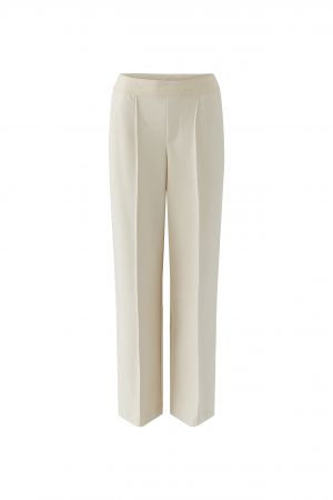 Oui Beige Trousers