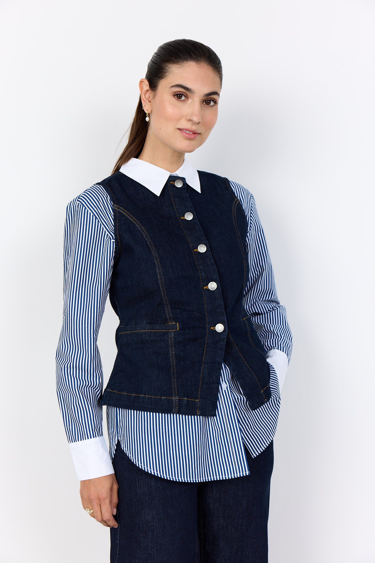 SC-KIMBERLY 42 DENIM WAISTCOAT