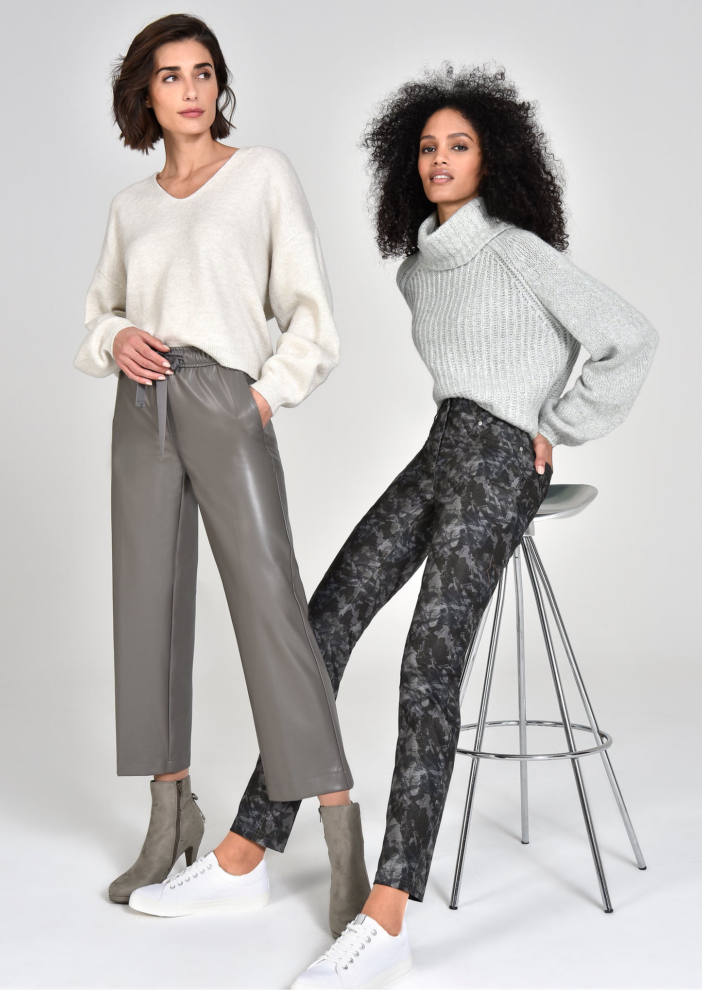 Kati 09 65cm Pleather Trousers