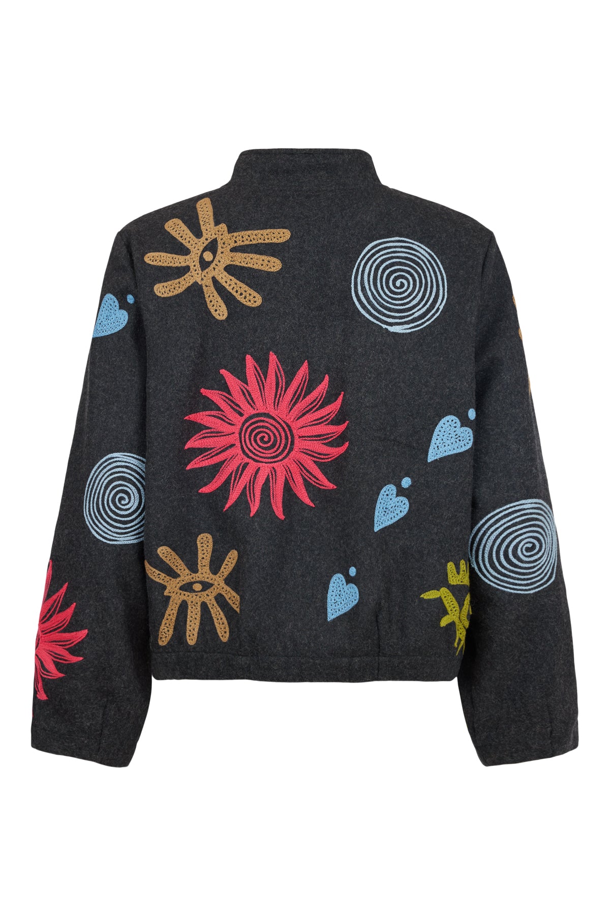 Grey Pattern Jacket