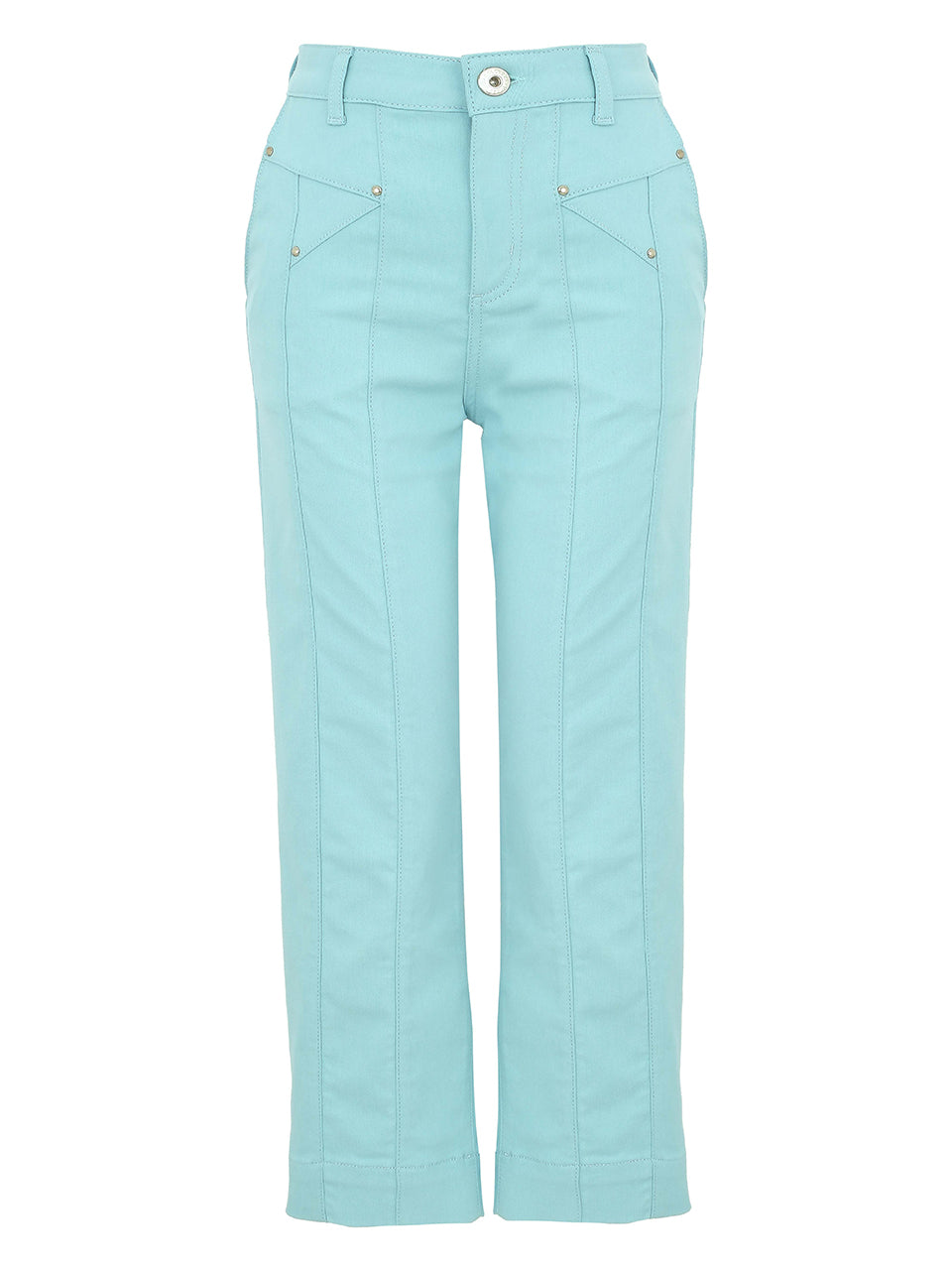 dolcezza woven trousers seafoam front