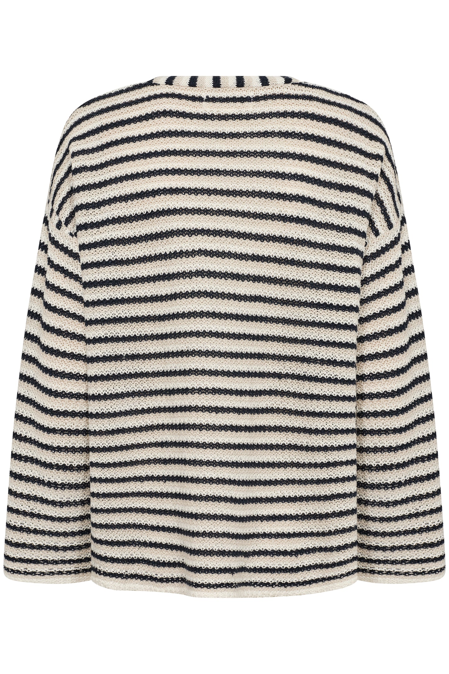 Nahni Pure Linen Striped Sweater