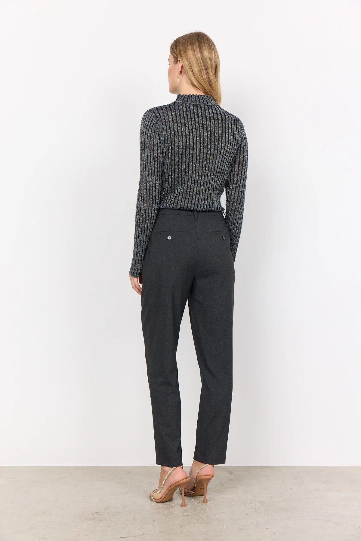 Violetta Metallic Pullover