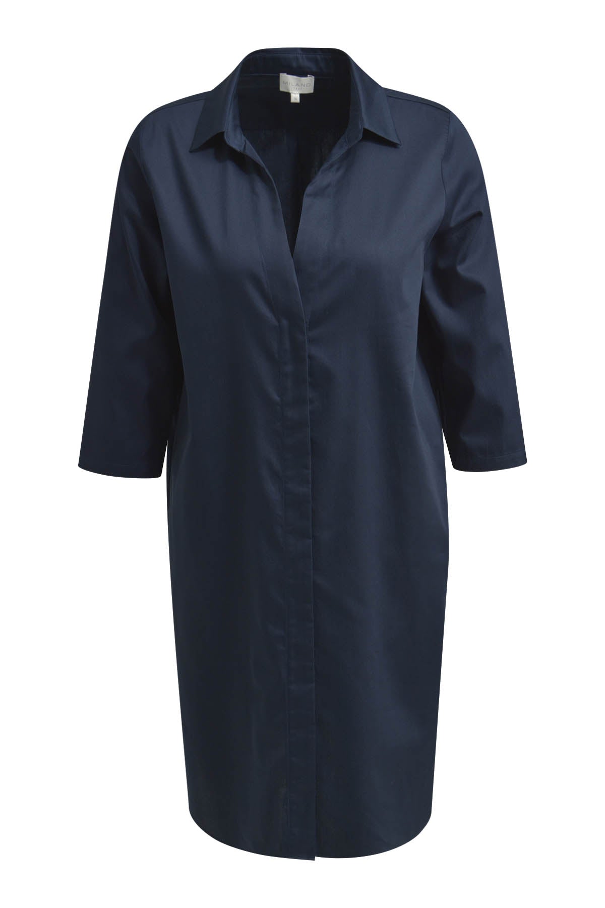 Navy Shirt Dress