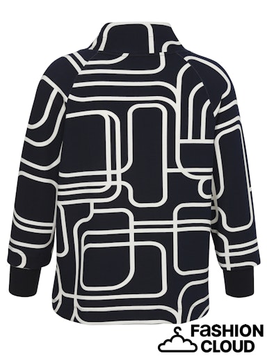 Geo Print Sweatshirt
