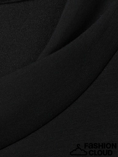 Soft Black Midi Dress
