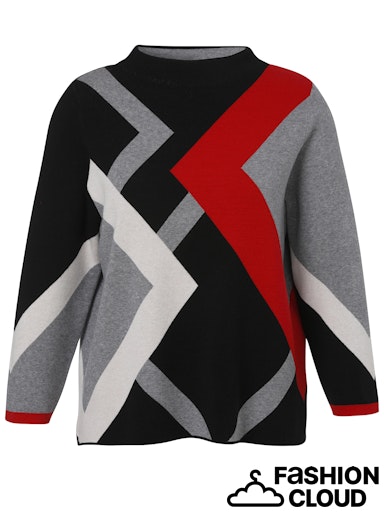Geometric Knit Sweater