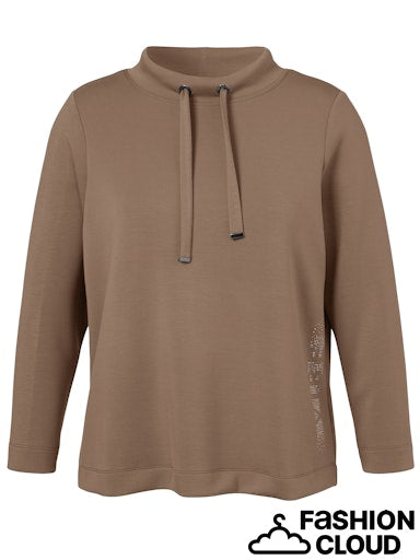 High Neck Sweatshirt