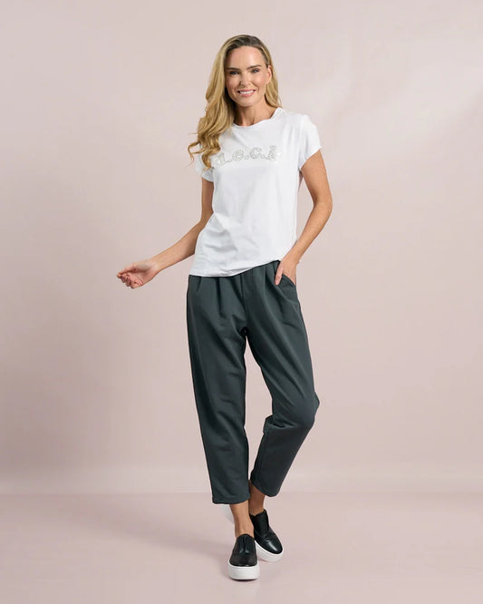 Pleated Joggers