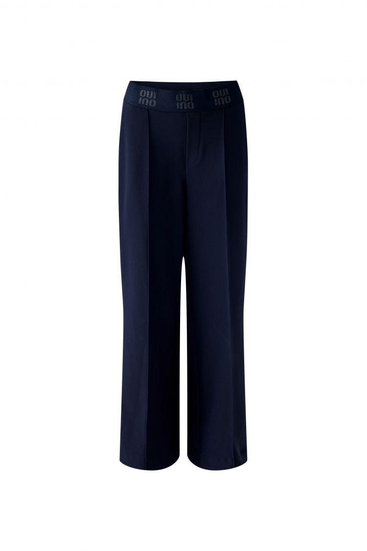 Navy Culotte Trousers
