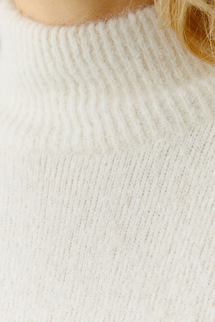 High Neck Soft Knit Jumper