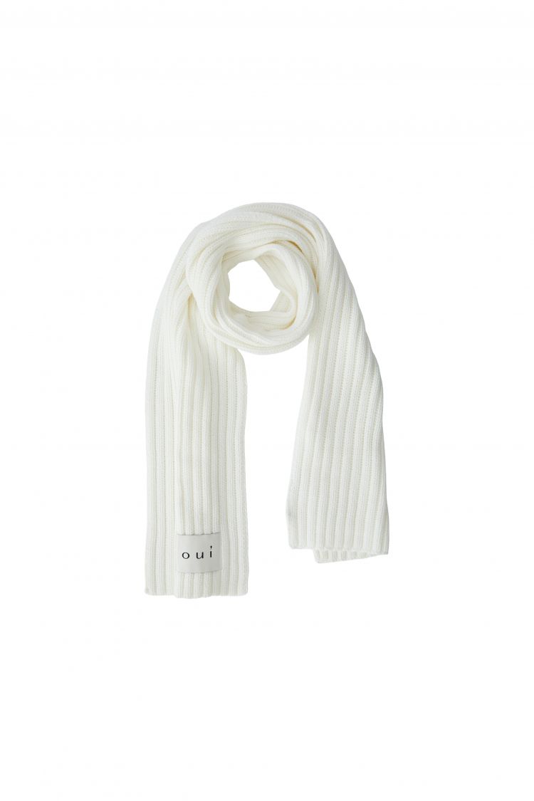 Knit Gardenia Scarf