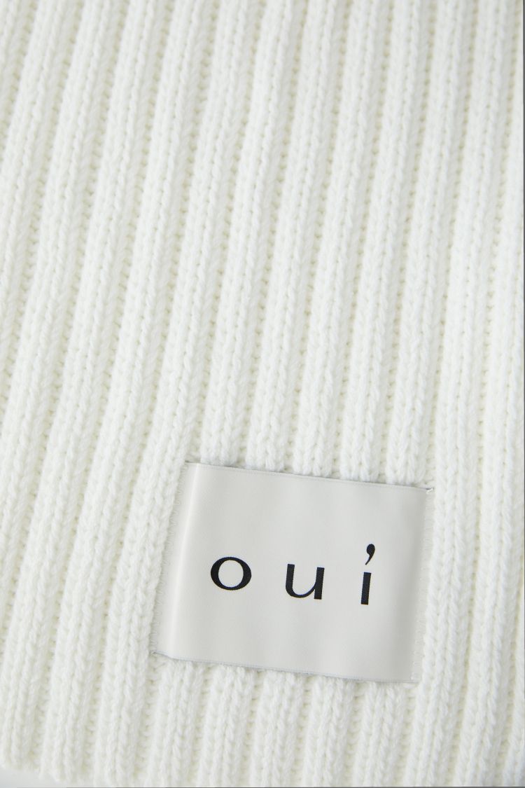 Knit Gardenia Scarf