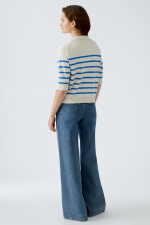 Striped Collar Jumper