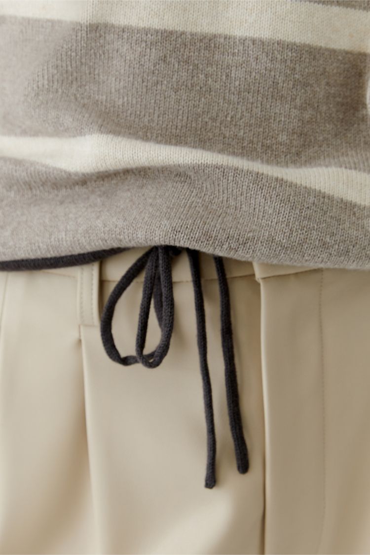 Brown Stripe Jumper