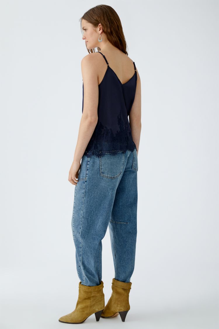 Lace Strappy Top