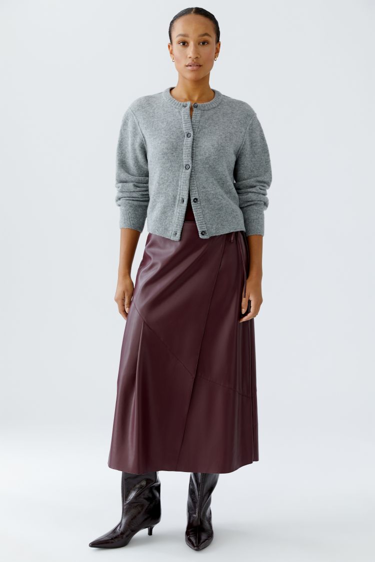 Oui Wrap Midi Skirt