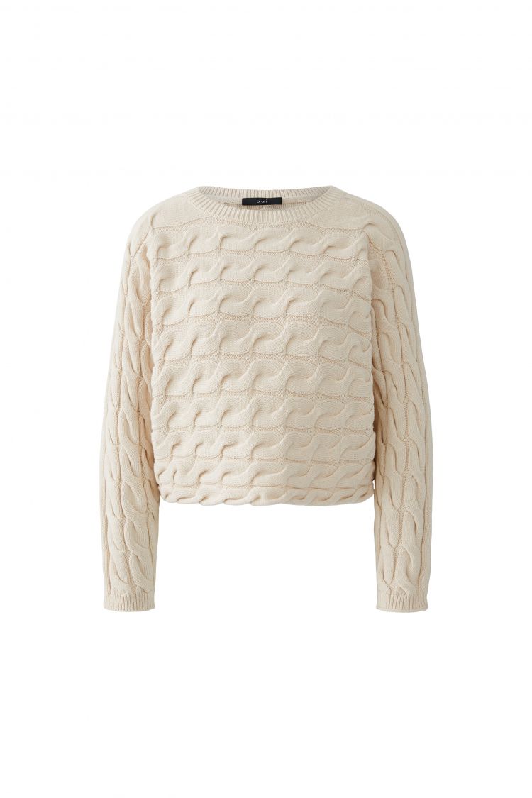 Sirah Jumper in Grey, Blue & Bramble Berry