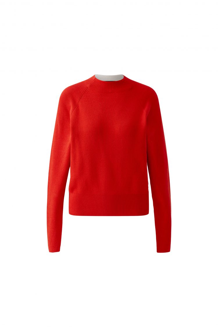 Red Knit Pullover