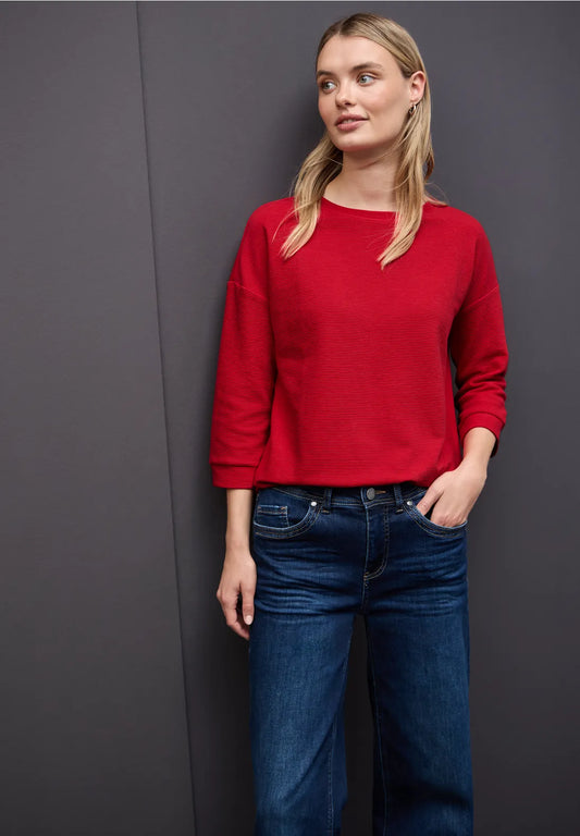 Textured Mix Blouse