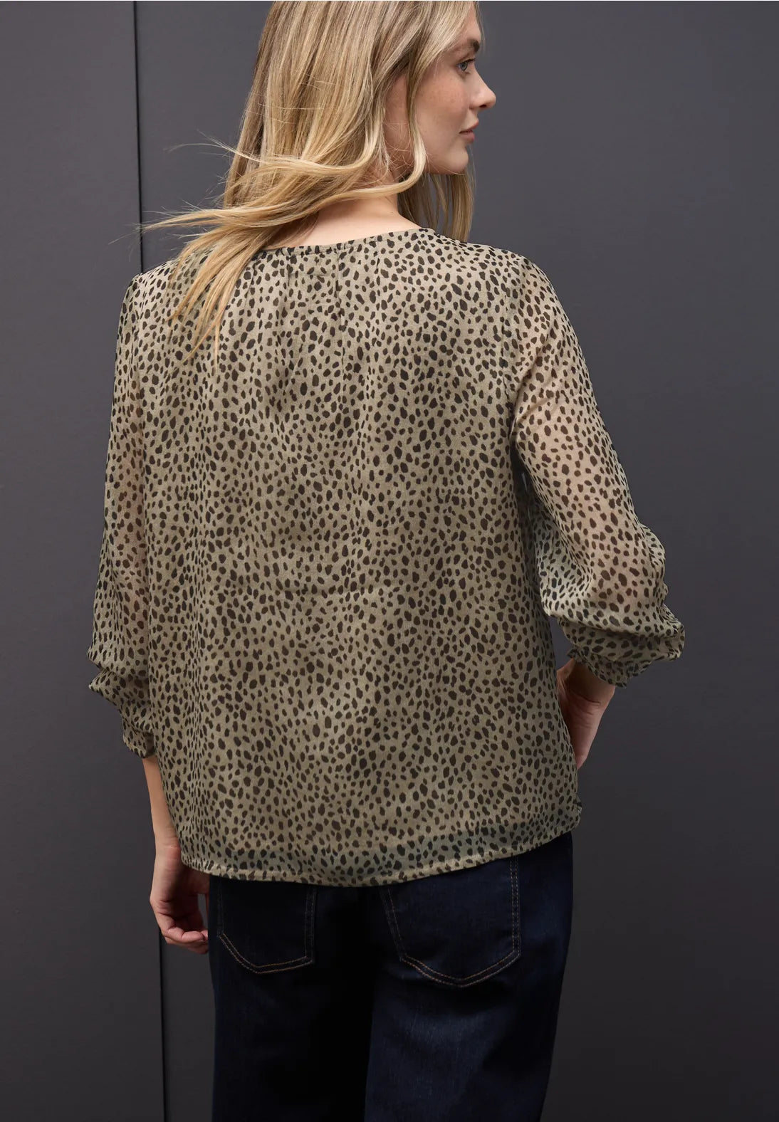 Chiffon Print Blouse