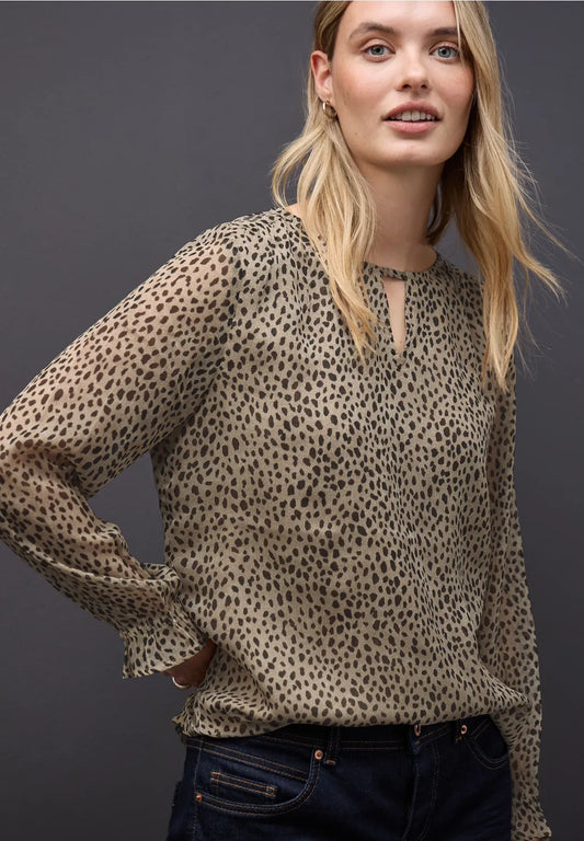 Chiffon Print Blouse