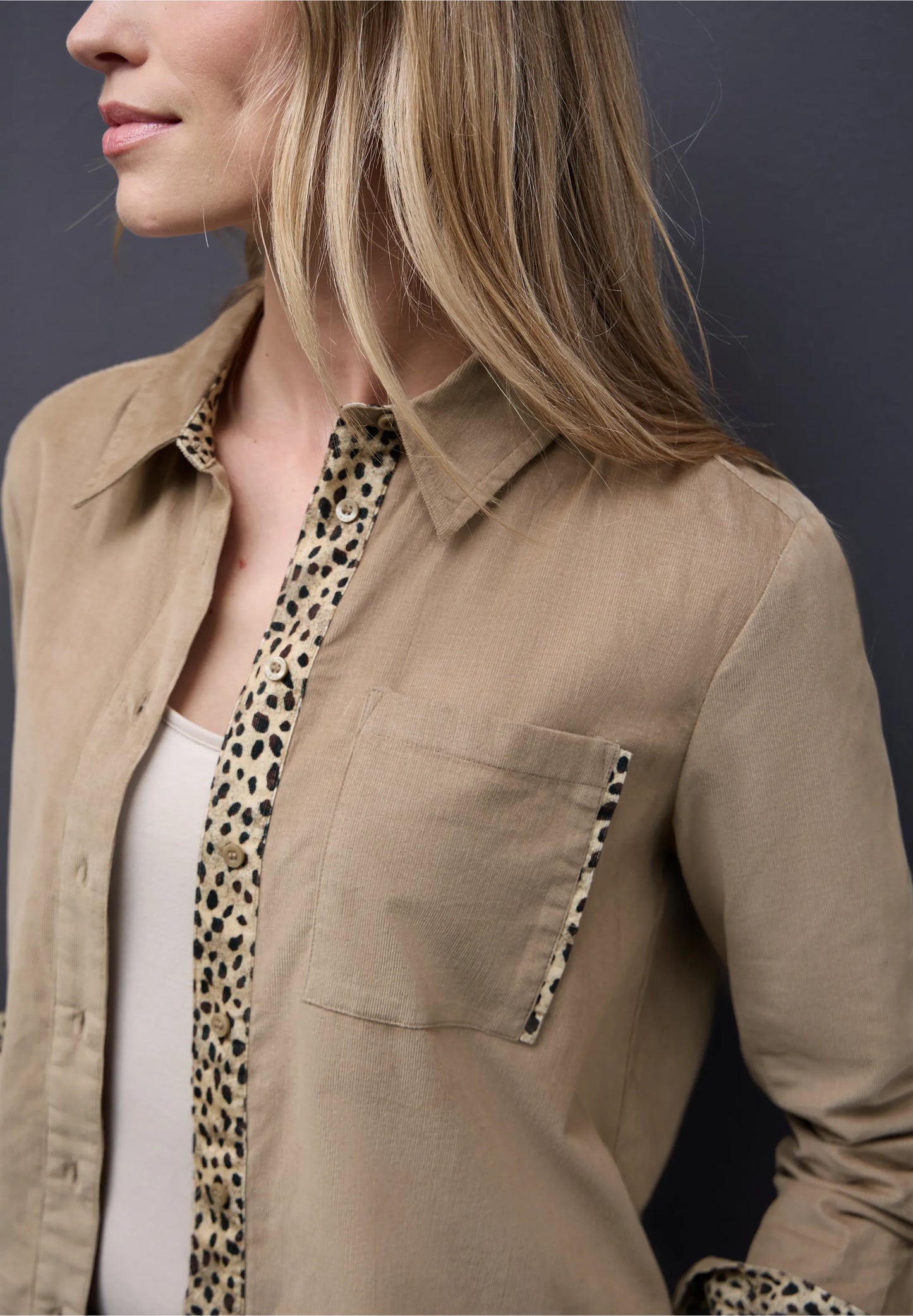 Corduroy Blouse
