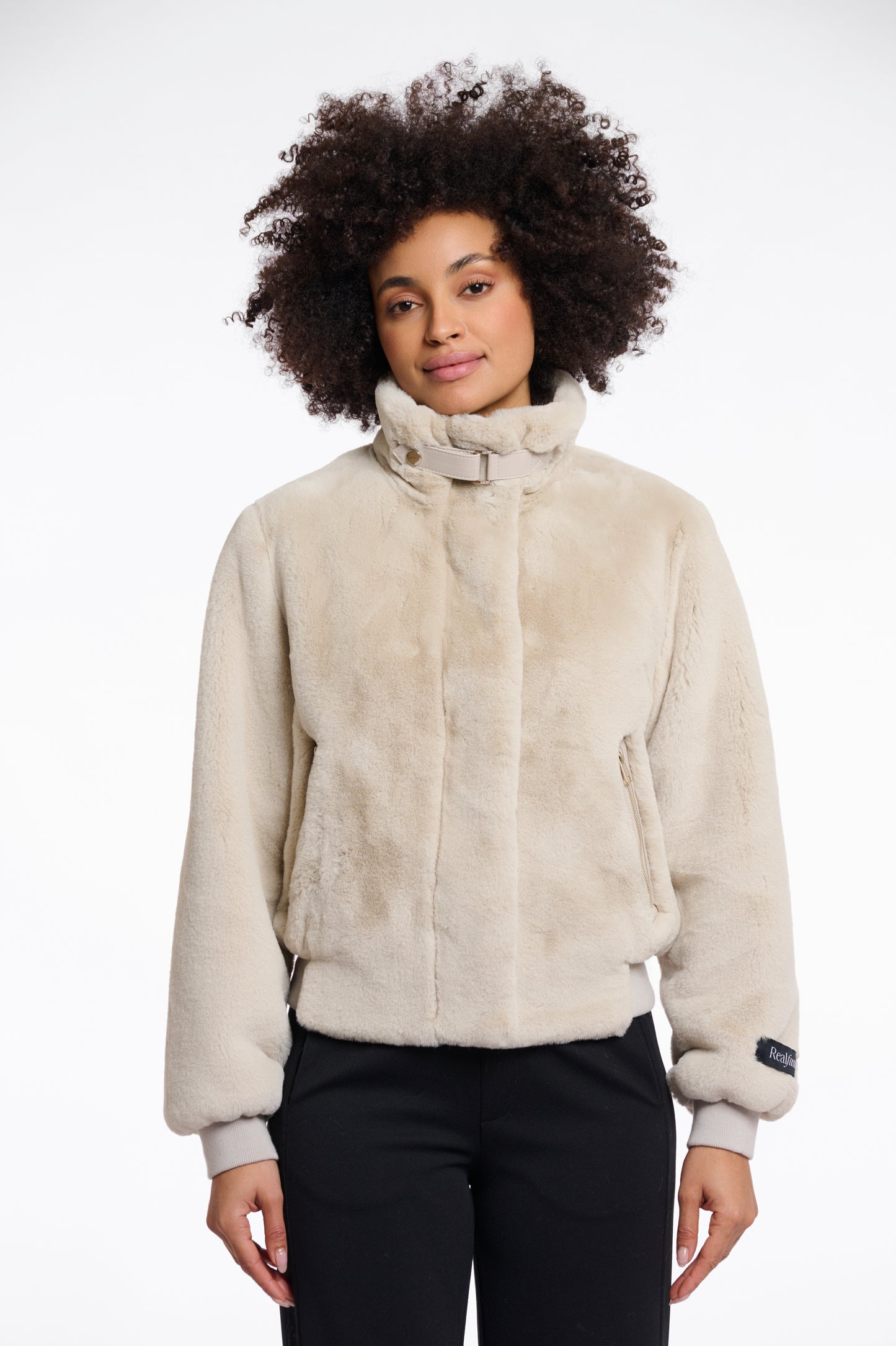Ambra Short Faux Fur Jacket