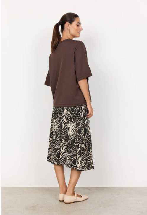 Brown Banu Leisure T-Shirt