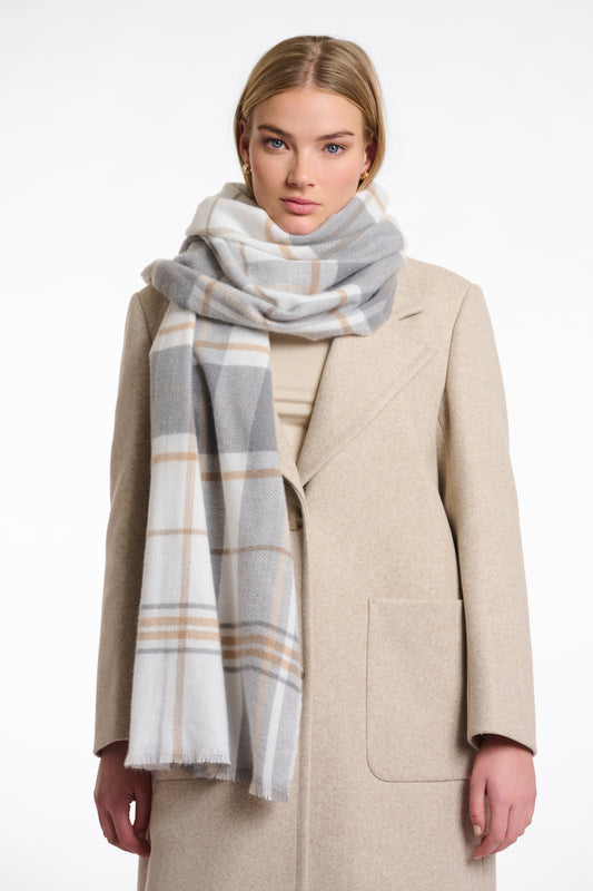 Eunice Checked Scarf