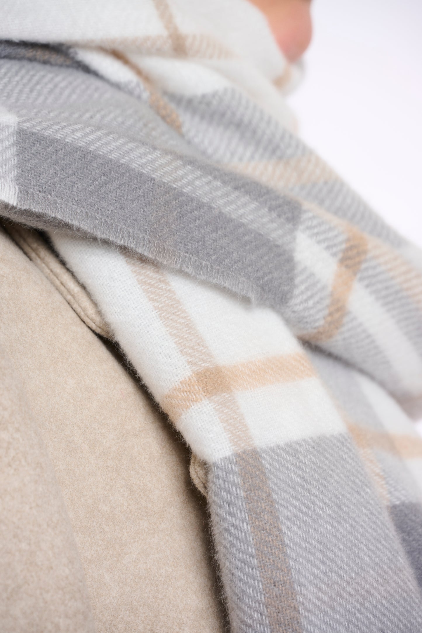 Eunice Checked Scarf