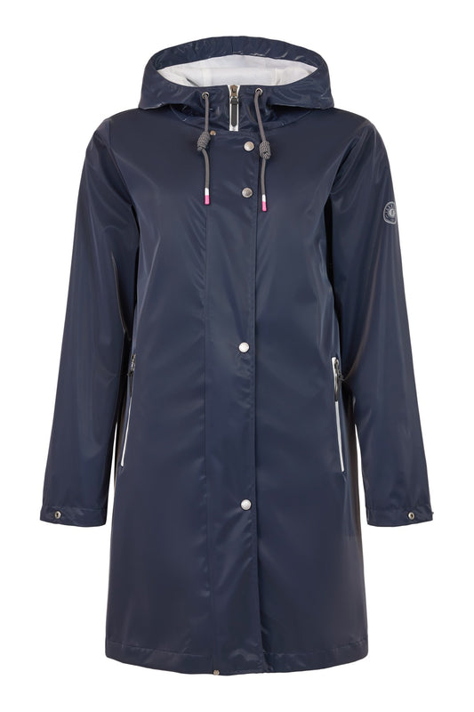 Fransden Rain Jacket Reflective Navy