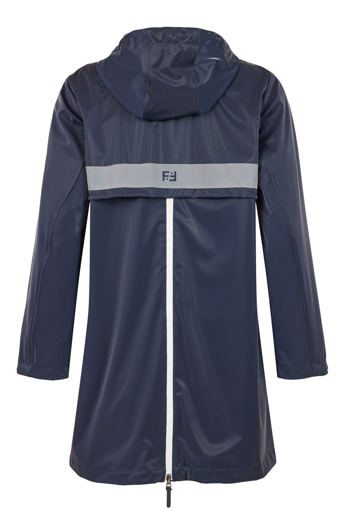 Fransden Rain Jacket Reflective Navy