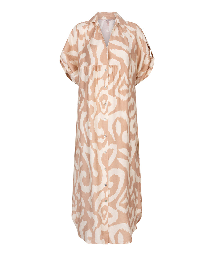 Sand Print Dress