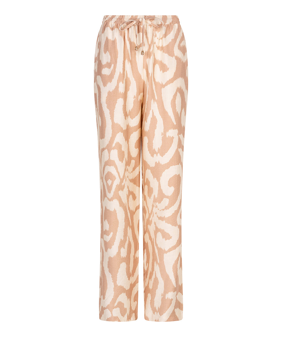 Sand Print Trousers