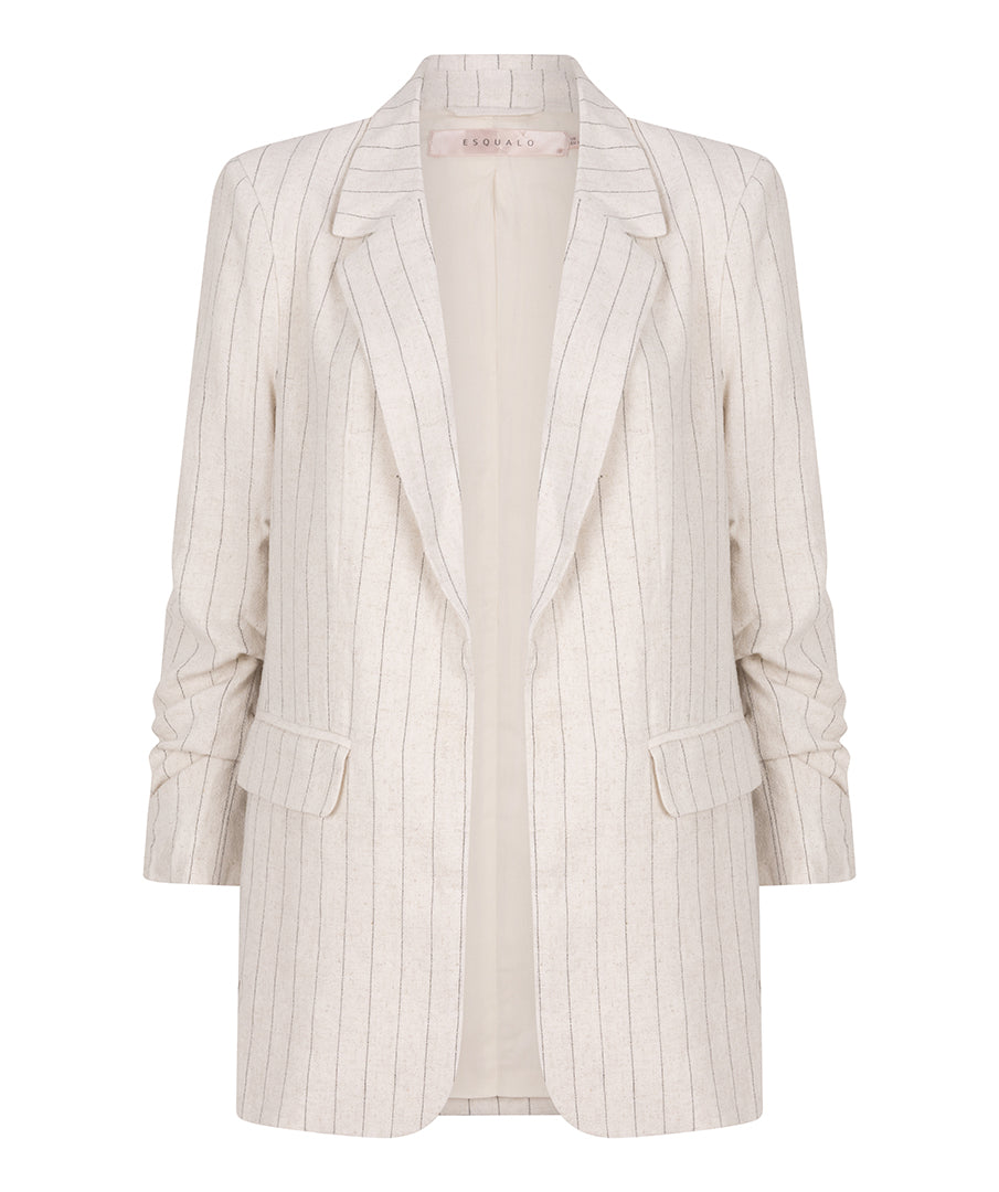 Sand Stripe Blazer