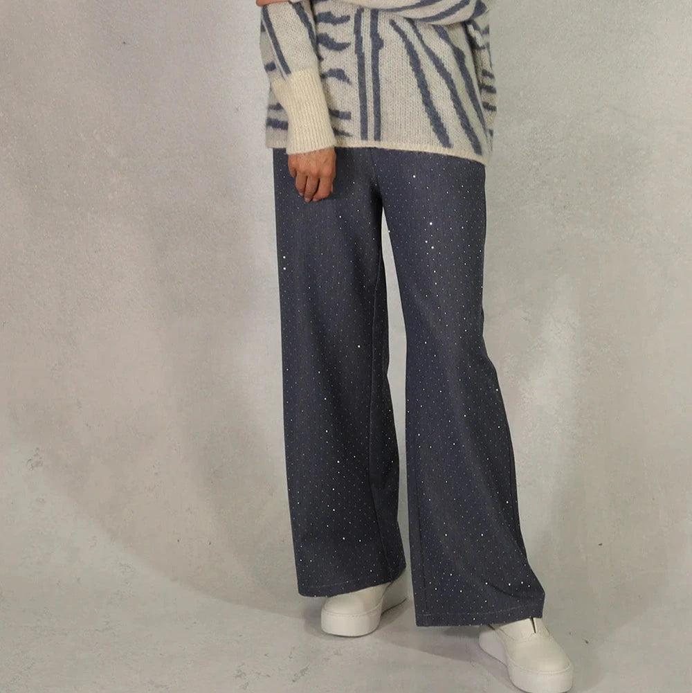 D.E.C.K Wide leg trousers - front