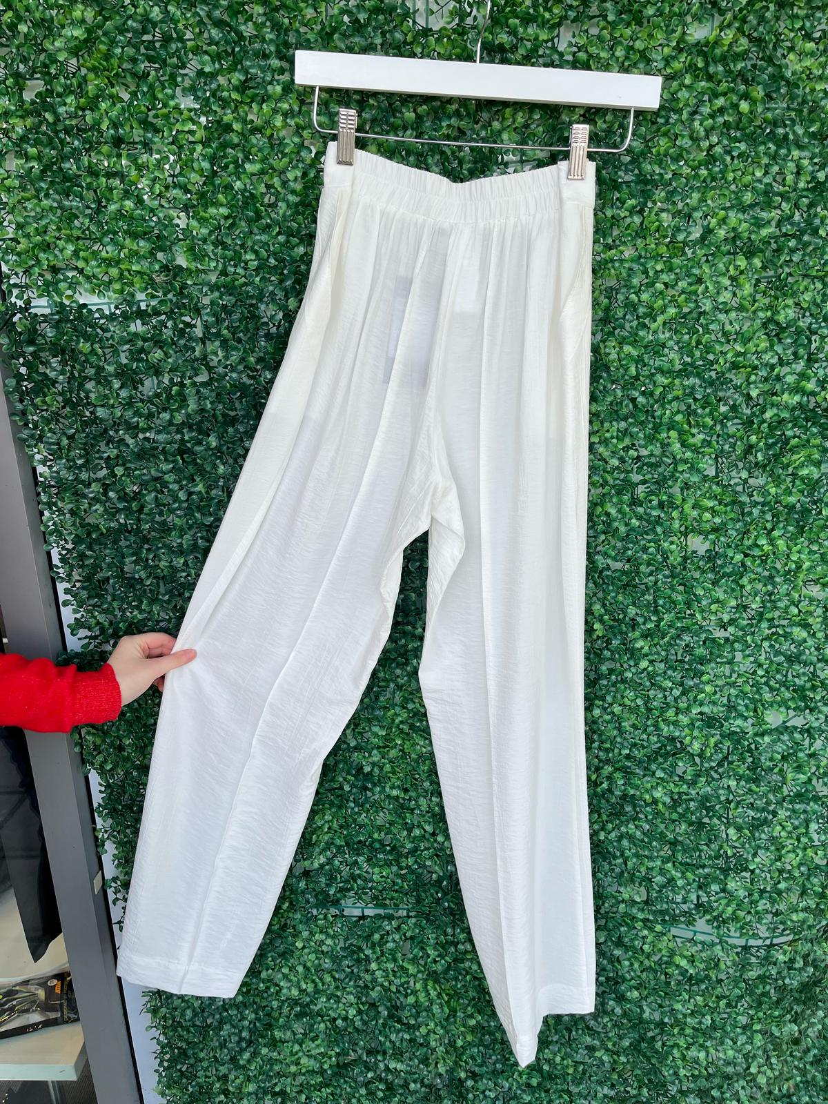 Light Ecru Trousers