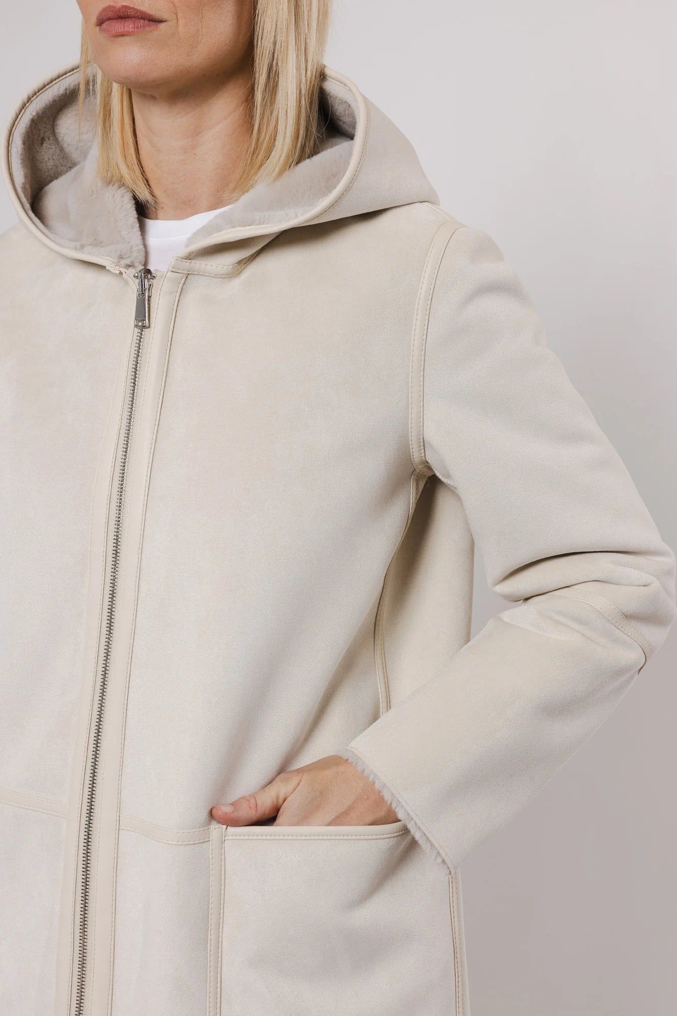 Ova Reversible Hooded Coat