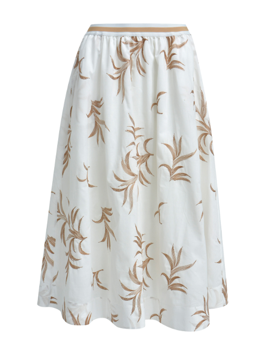A-Line Skirt - White