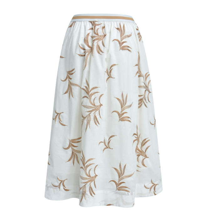 A-Line Skirt - White