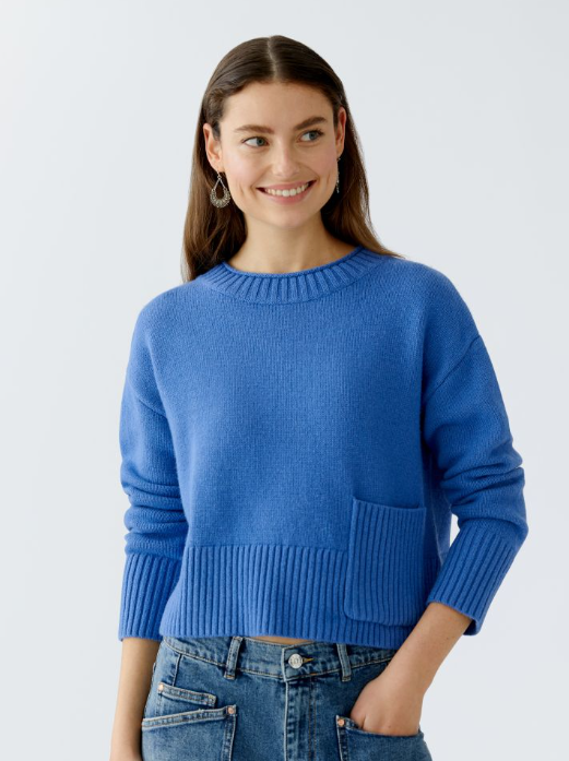 Bright Blue Jumper