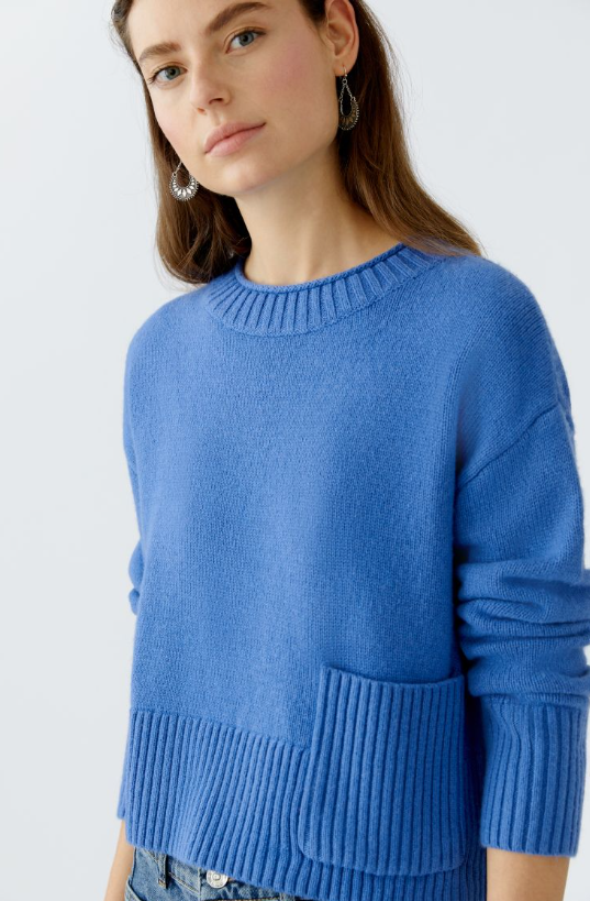 Bright Blue Jumper