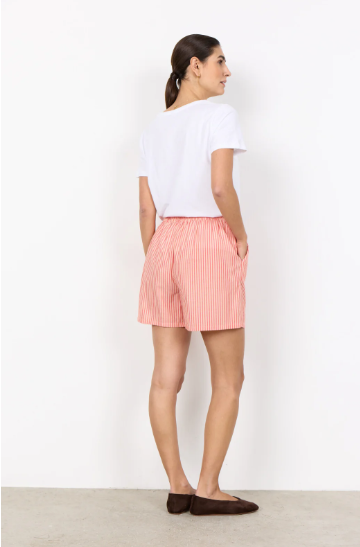 Soya Concept Round Neck T-Shirt with Floral Print