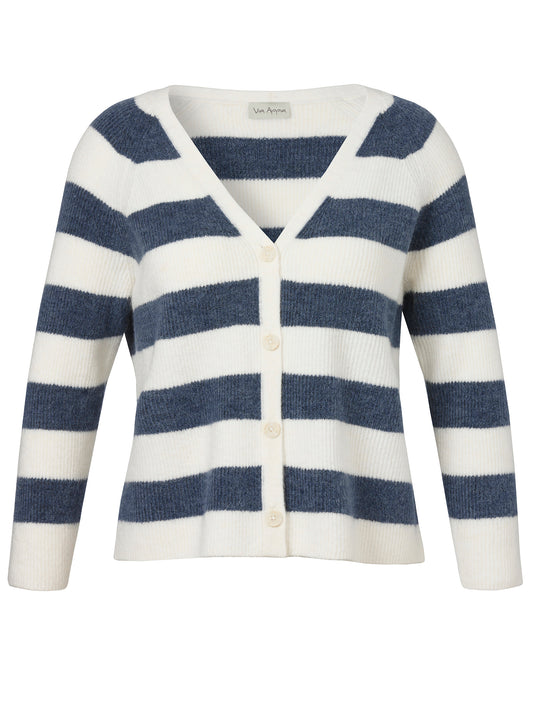 Blue Stripe Cardigan