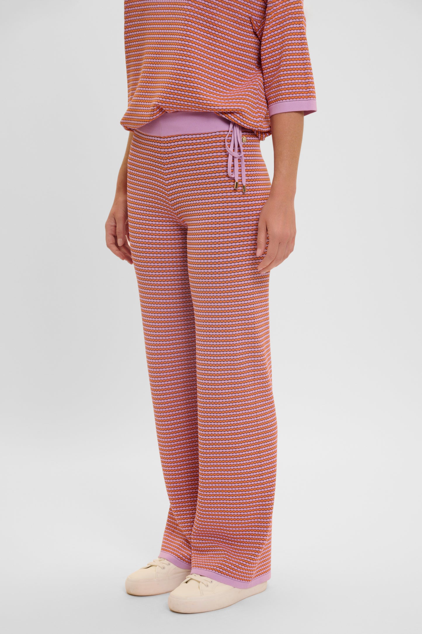 Ariana Straight Leg Multicolour Trousers
