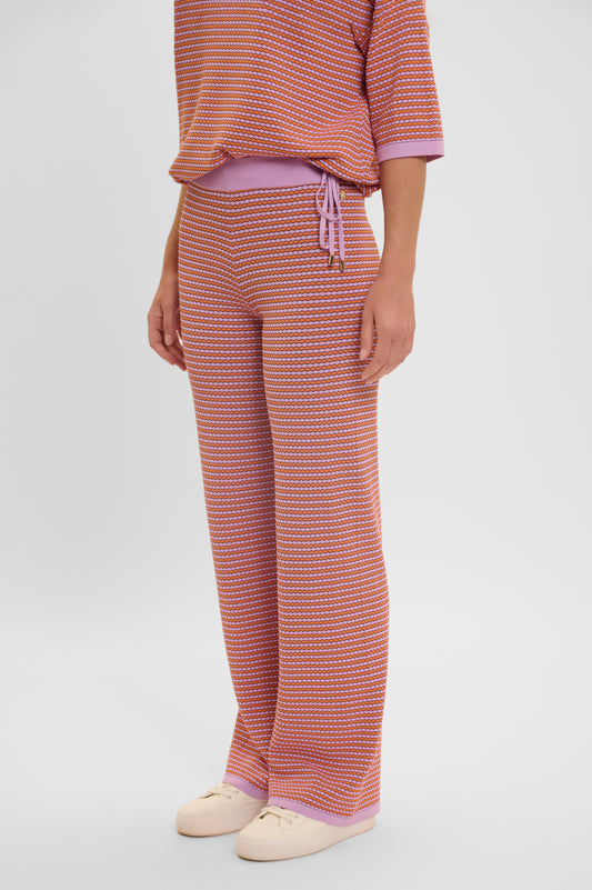 Ariana Straight Leg Multicolour Trousers